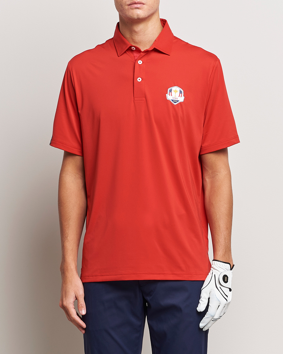 Herre | Polotrøjer | RLX Ralph Lauren | Ryder Cup Airflow Polo Red