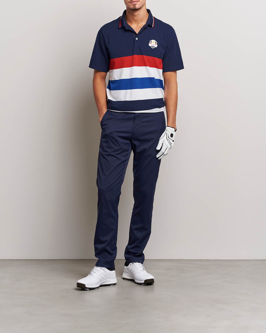 Herre | Polotrøjer | RLX Ralph Lauren | Ryder Cup Stripe Pique French Navy/Multi