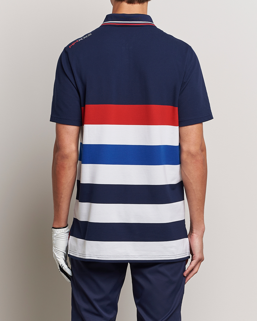 Herre | Polotrøjer | RLX Ralph Lauren | Ryder Cup Stripe Pique French Navy/Multi