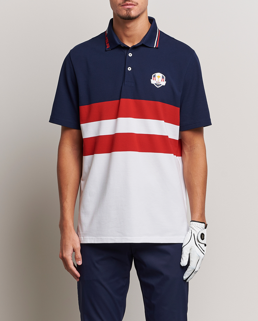 Herre | Polotrøjer | RLX Ralph Lauren | Ryder Cup Pique Pure White/Multi