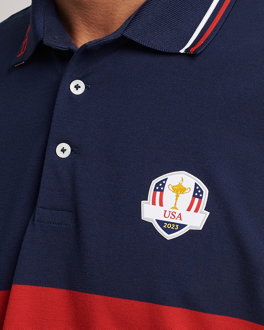 Herre | Polotrøjer | RLX Ralph Lauren | Ryder Cup Pique Pure White/Multi