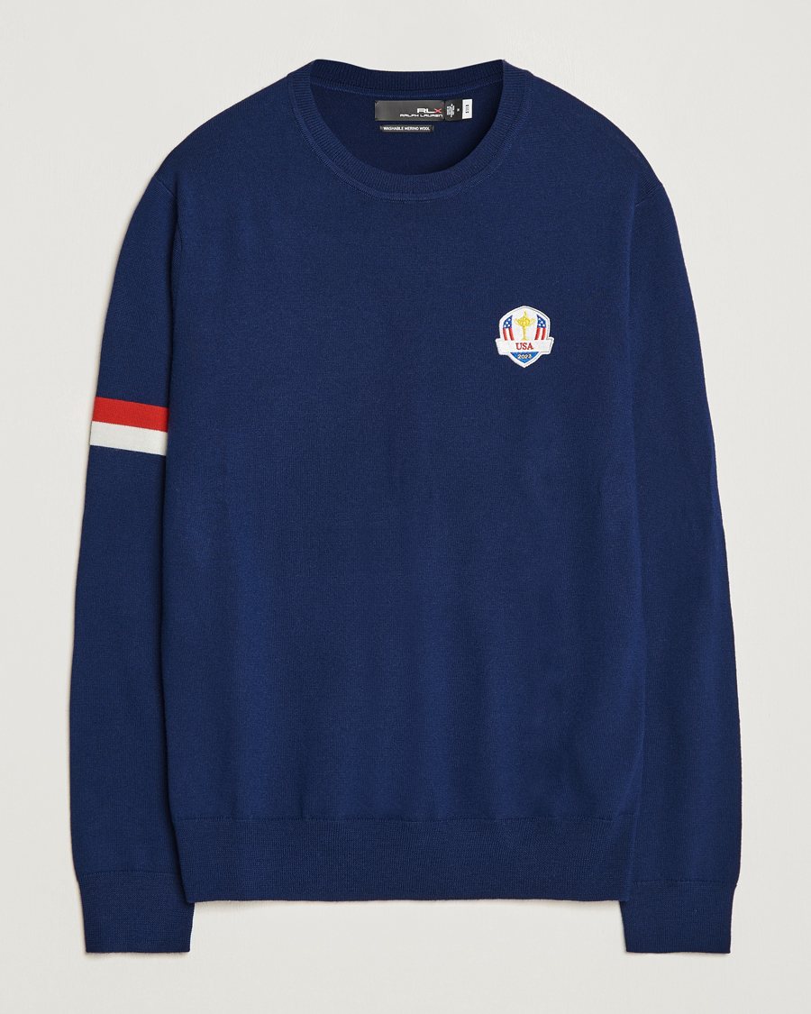 Herre | Trøjer | RLX Ralph Lauren | Ryder Cup Pullover French Navy