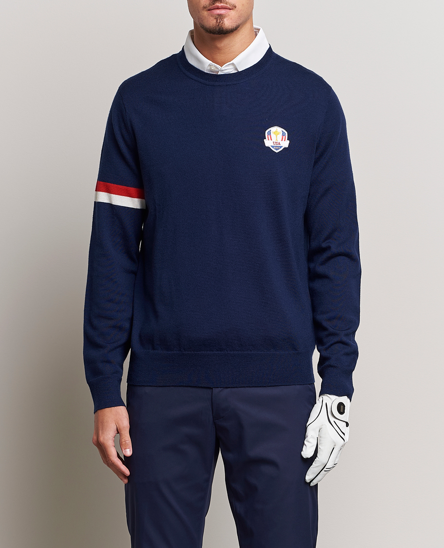 Herre | Trøjer | RLX Ralph Lauren | Ryder Cup Pullover French Navy
