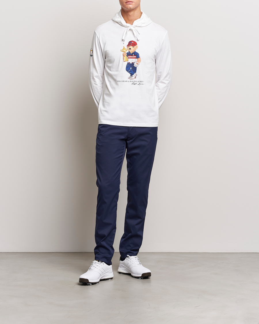 Herre | Trøjer | RLX Ralph Lauren | Ryder Cup Bear Hoodie Pure White