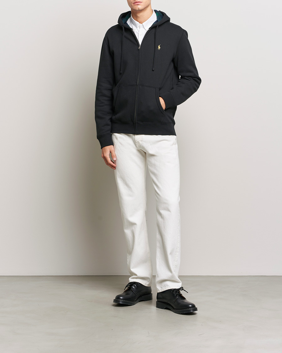 Herre | Trøjer | Polo Ralph Lauren | Full Zip Hoodie Black
