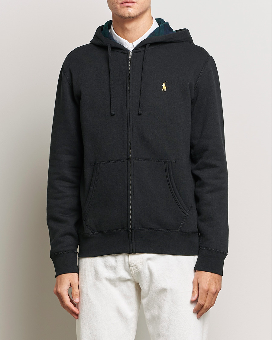 Herre | Trøjer | Polo Ralph Lauren | Full Zip Hoodie Black