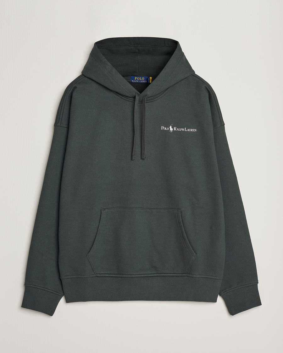 Herre | Trøjer | Polo Ralph Lauren | Logo Hoodie Faded Black