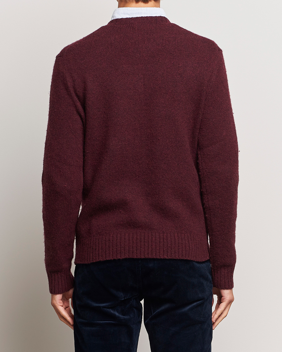 Herre | Trøjer | Polo Ralph Lauren | Wool/Cashmere Knitted Bear Sweater Aged Wine Heather