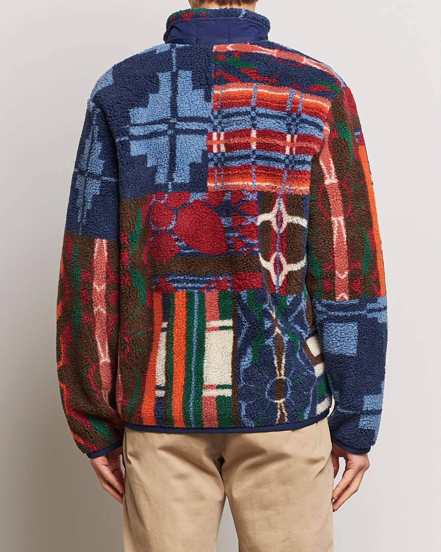 Herre | Trøjer | Polo Ralph Lauren | Pinelodge Pile Patchwork Full Zip Multi