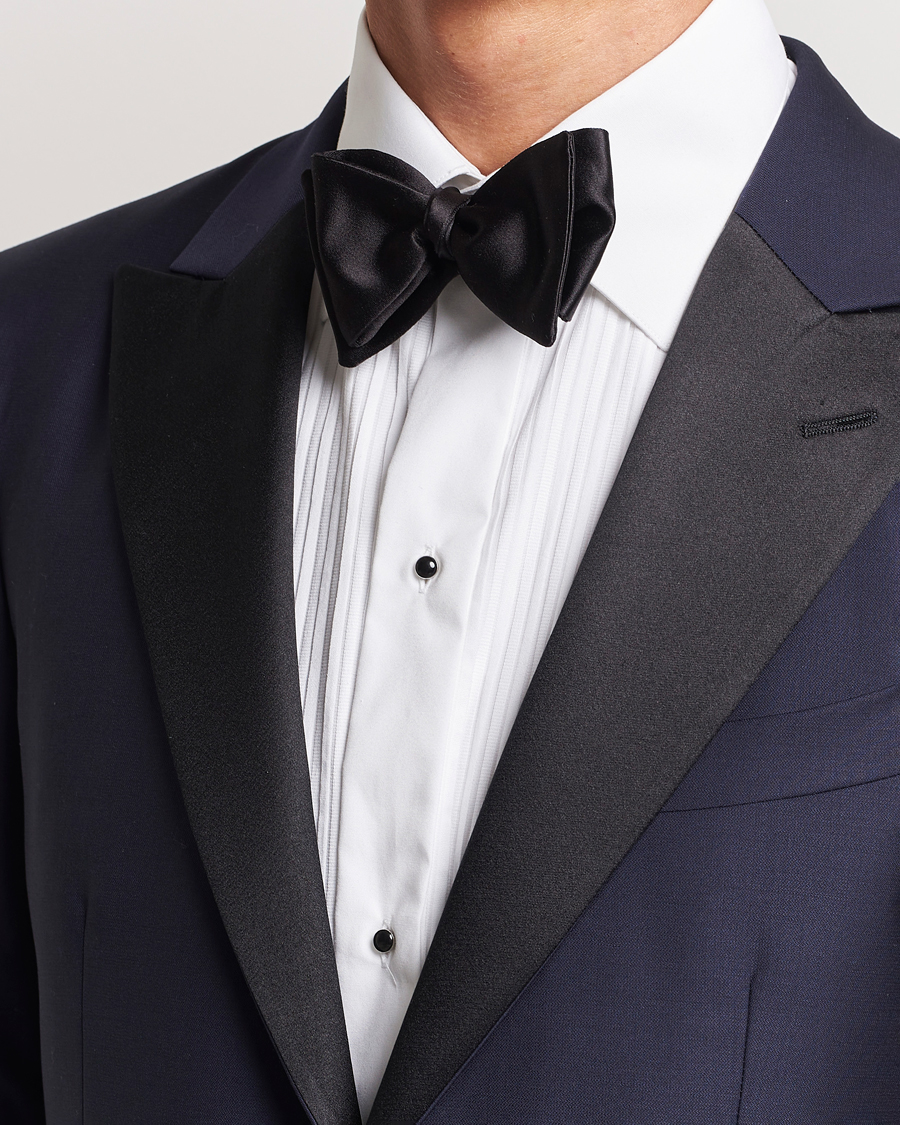 Herre | Polo Ralph Lauren Silk Self Tie Bow Tie Black | Polo Ralph Lauren | Silk Self Tie Bow Tie Black