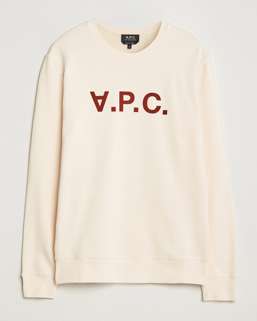 Herre | Trøjer | A.P.C. | VPC Swatshirt Off White