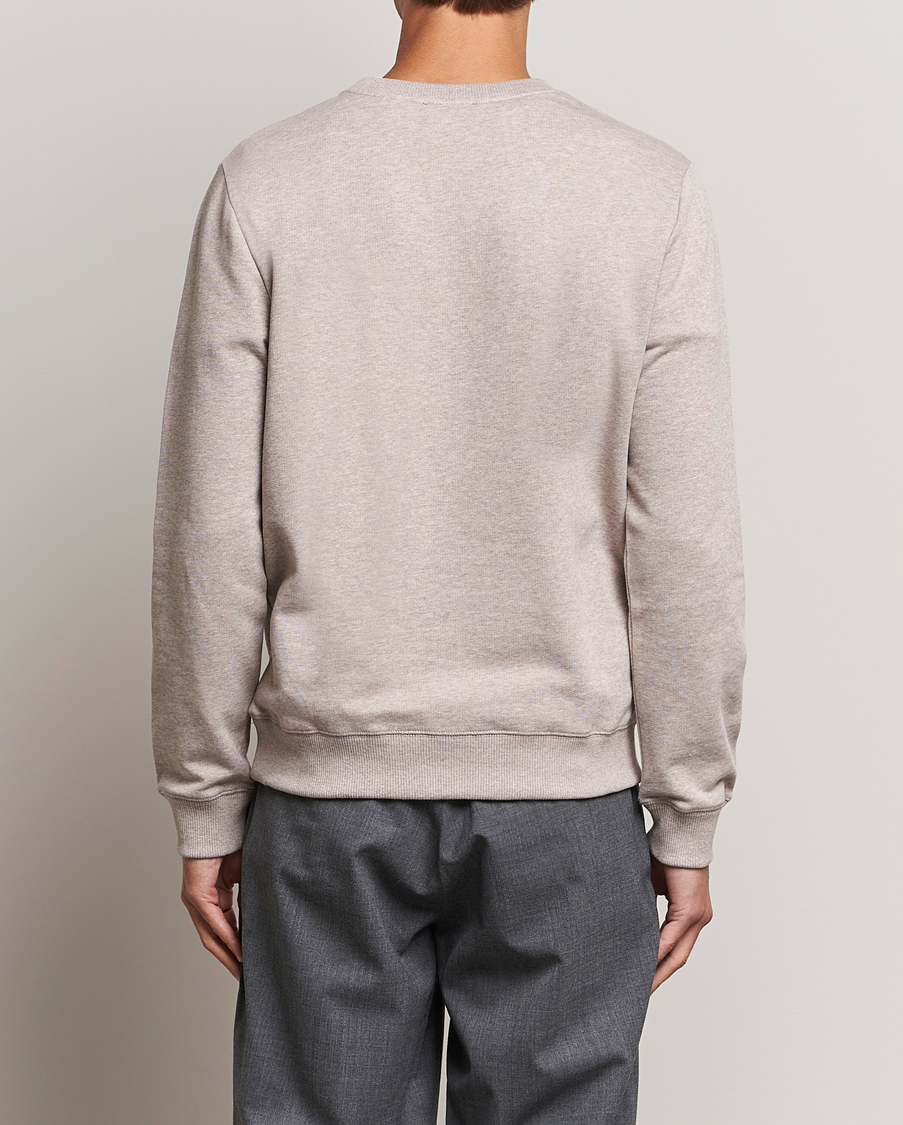 Herre | Trøjer | A.P.C. | Item Crew Neck Sweatshirt Beige Chine