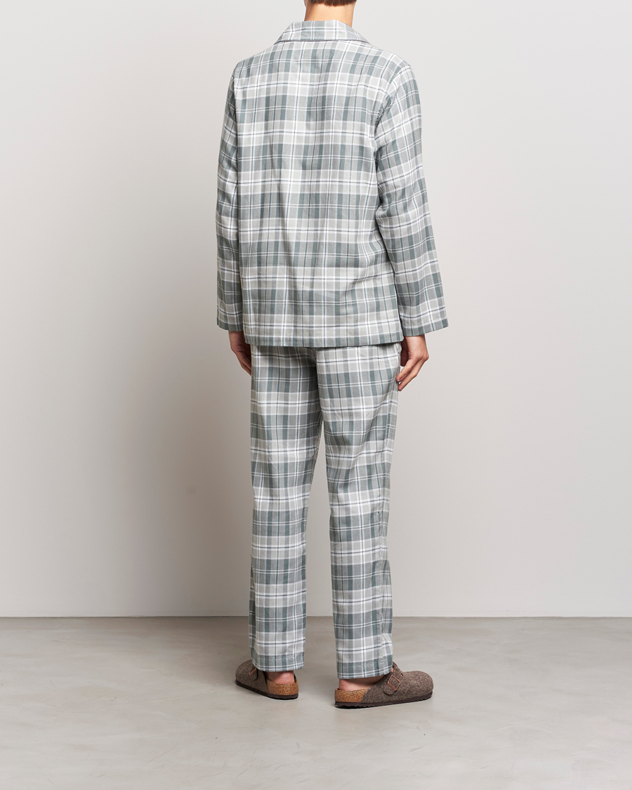 Herre | Pyjamas | Polo Ralph Lauren | Flannel Checked Pyjama Set Grey