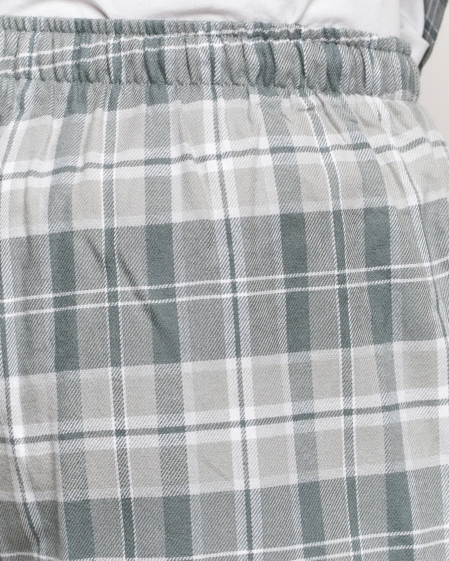 Herre | Pyjamas & Morgenkåber | Polo Ralph Lauren | Flannel Checked Pyjama Set Grey