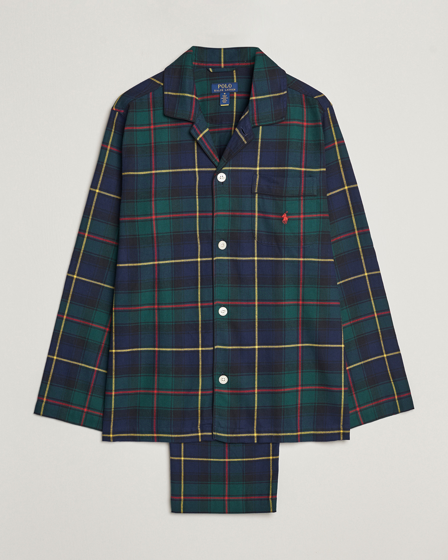 Herre | Pyjamas & Morgenkåber | Polo Ralph Lauren | Flannel Checked Pyjama Set Tartan