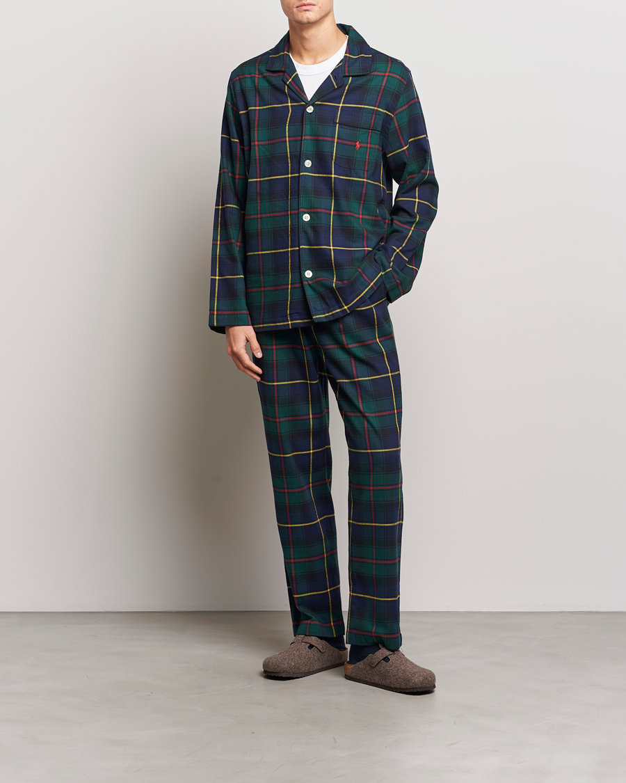 Herre | Pyjamas & Morgenkåber | Polo Ralph Lauren | Flannel Checked Pyjama Set Tartan