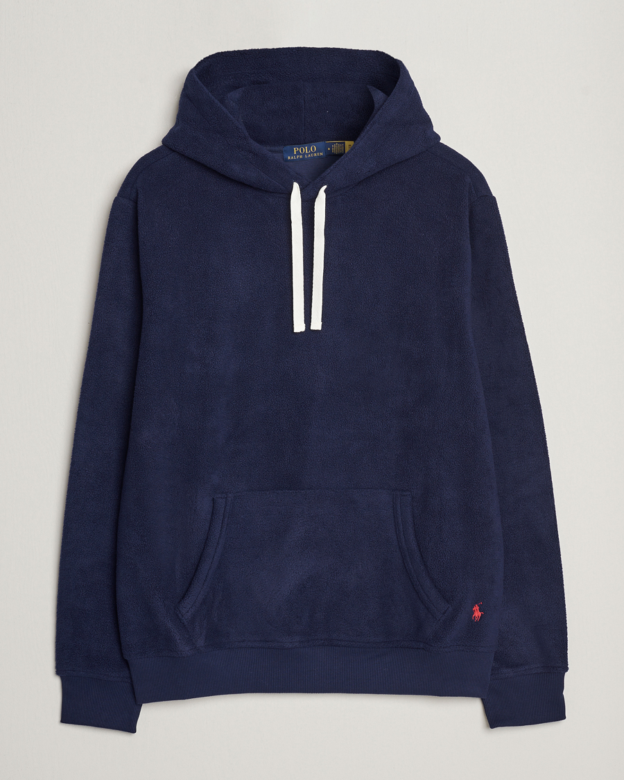 Herre | Trøjer | Polo Ralph Lauren | Recycled Fleece Lightweight Hoodie Cruise Navy