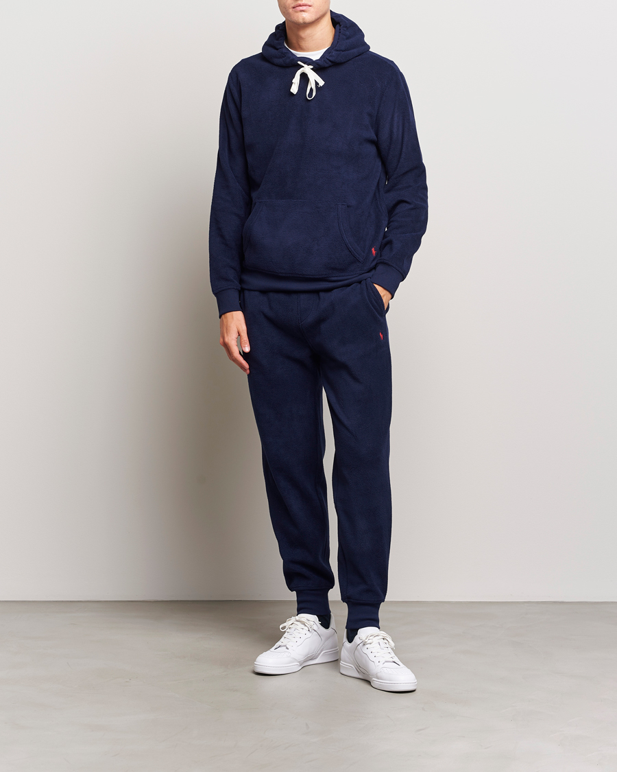 Herre | Trøjer | Polo Ralph Lauren | Recycled Fleece Lightweight Hoodie Cruise Navy