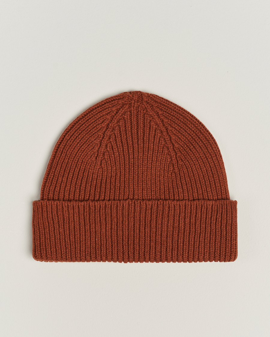 Herre | Paul Smith Cashmere Beanie Orange | Paul Smith | Cashmere Beanie Orange