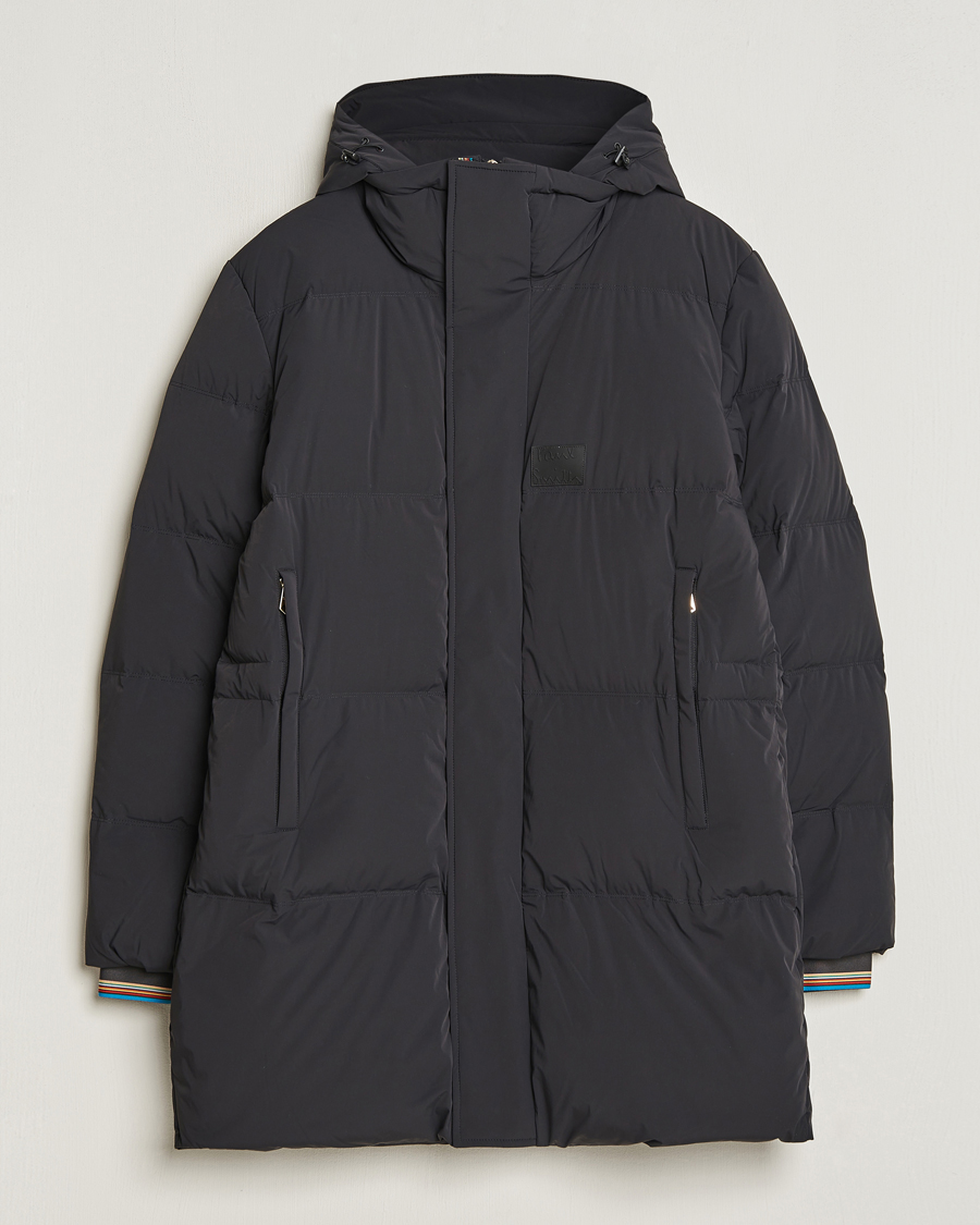 Herre | Jakker | Paul Smith | Hooded Down Coat Black