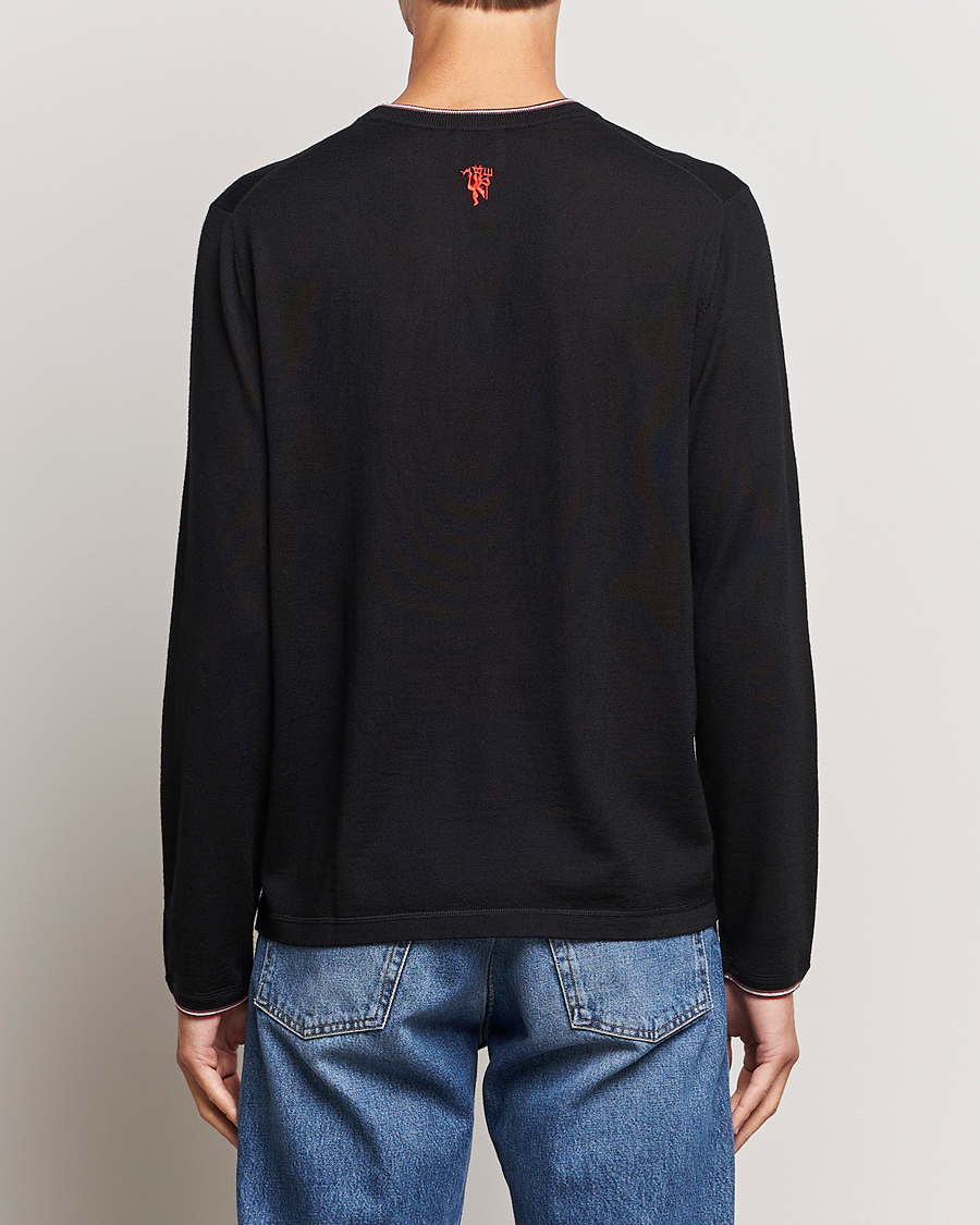 Herre | Trøjer | Paul Smith | Merino Wool Knitted Crew Neck Sweater Black