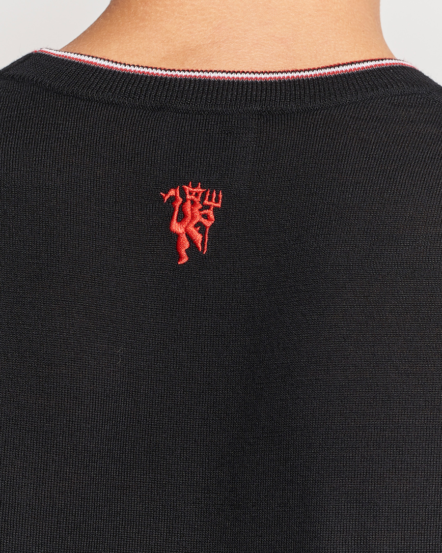 Herre | Trøjer | Paul Smith | Merino Wool Knitted Crew Neck Sweater Black