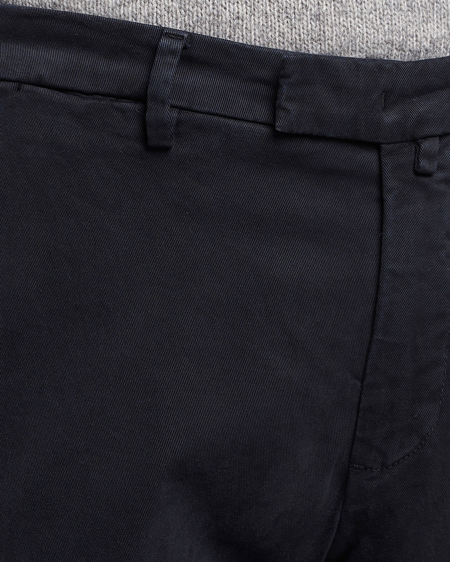 Herre | Bukser | Briglia 1949 | Slim Fit Cotton Stretch Chino Navy