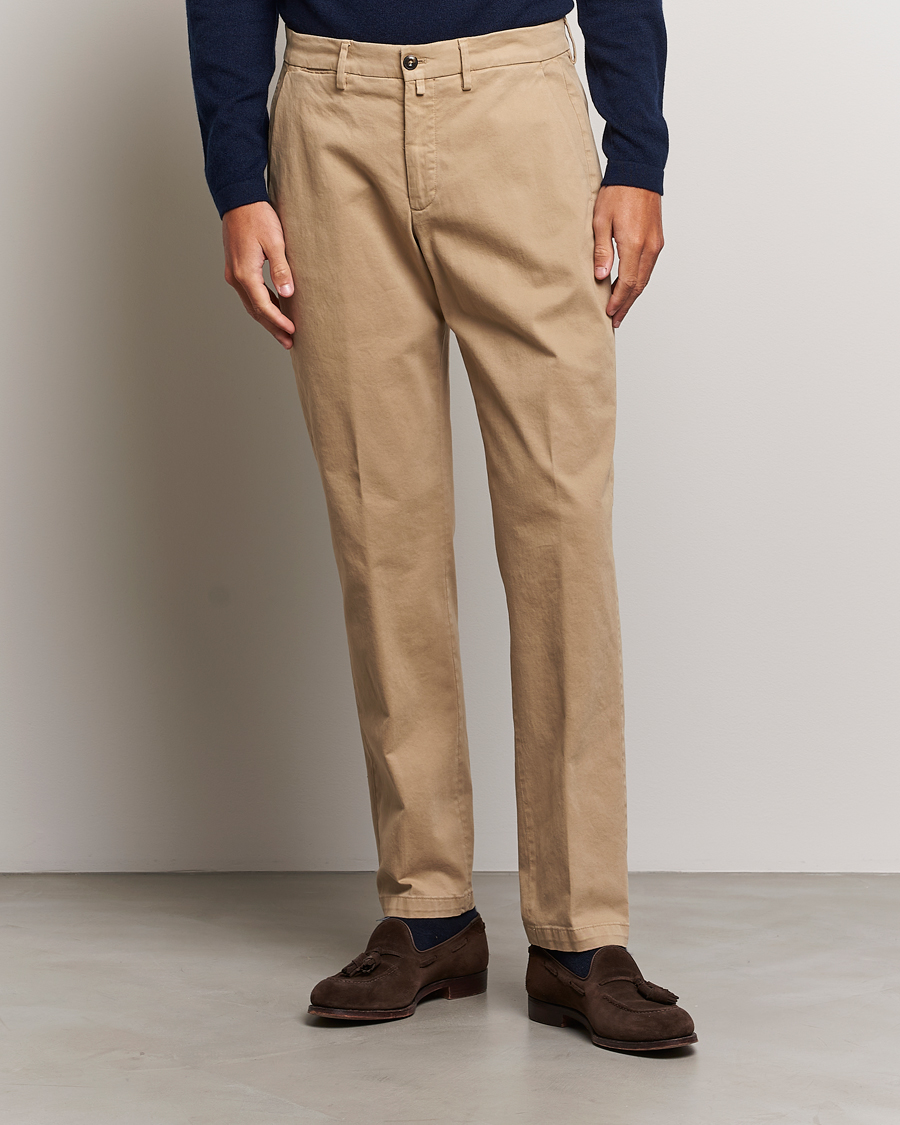 Herre | Bukser | Briglia 1949 | Soho Tailored Easy Fit Chino Beige