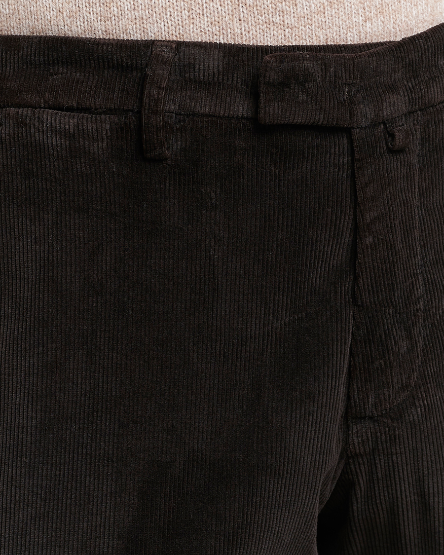 Herre | Bukser | Briglia 1949 | Slim Fit Corduroy Trousers Dark Brown