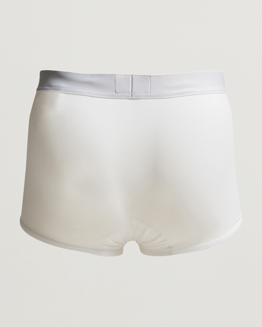 Herr |  | Zegna | Stretch Cotton Trunks White