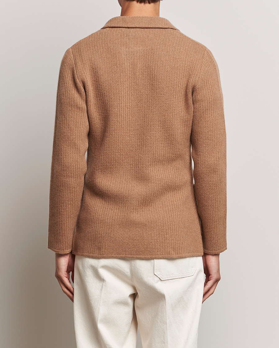 Herre | Blazere & jakker | Lardini | Knitted Cashmere Blazer Beige