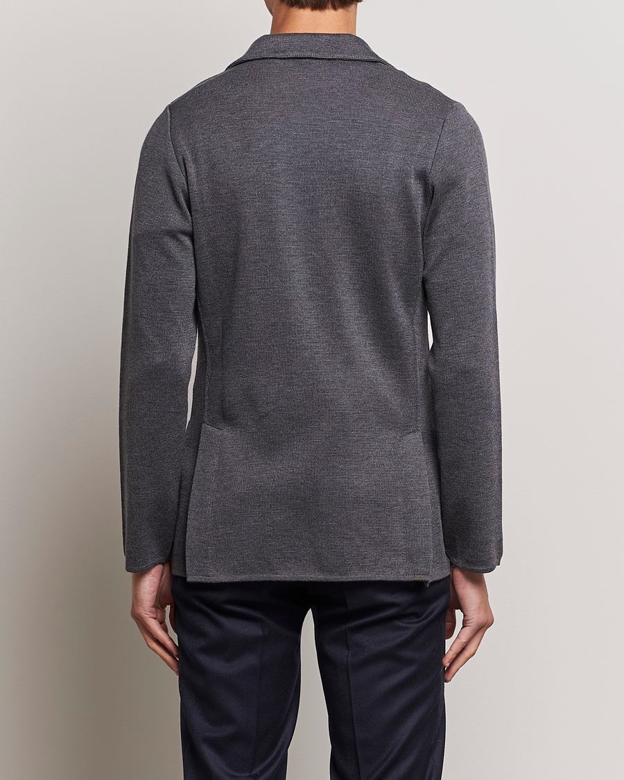 Herre | Blazere & jakker | Lardini | Knitted Wool Blazer Grey