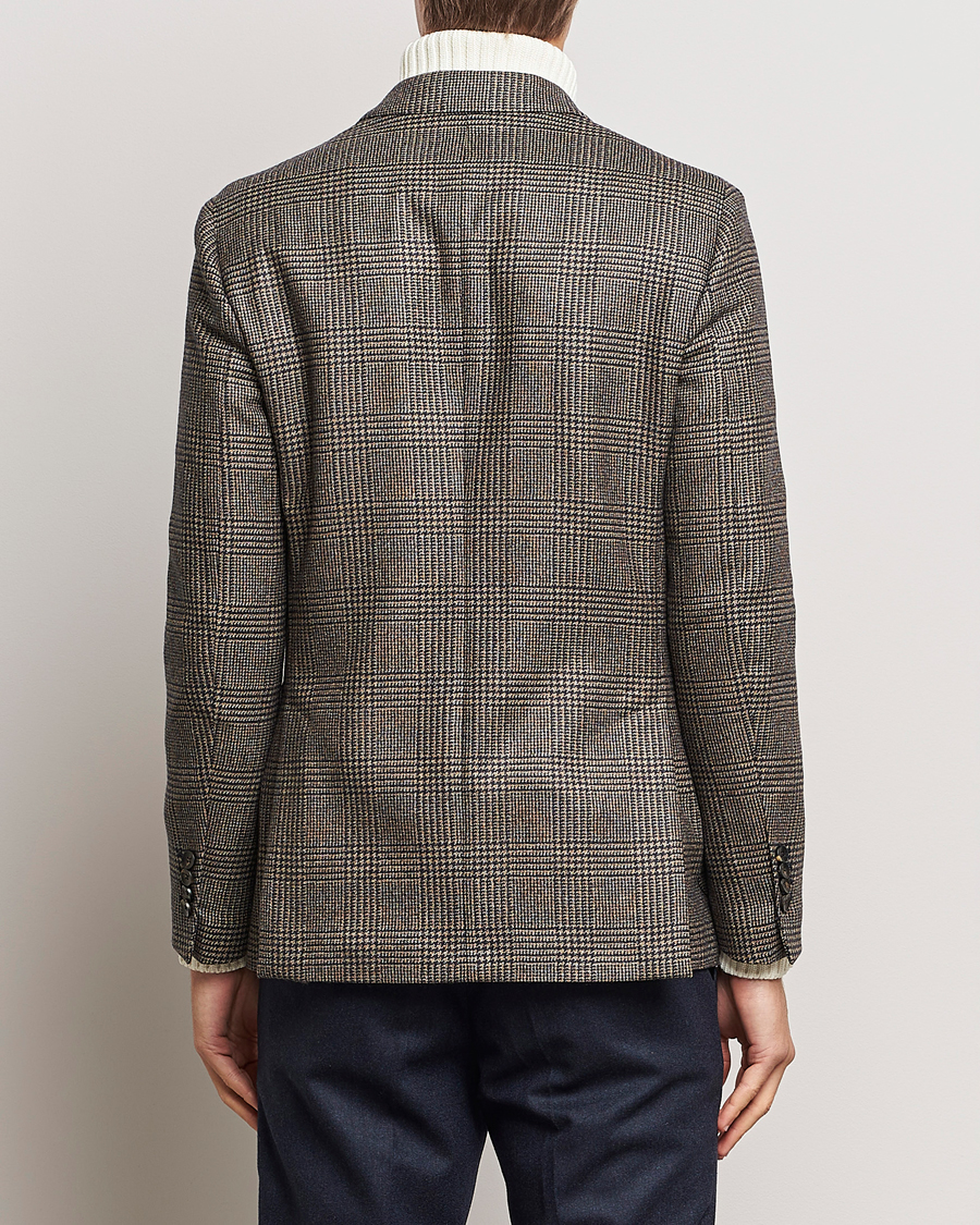 Herre | Blazere & jakker | Lardini | Checked Wool Blazer Brown/Navy