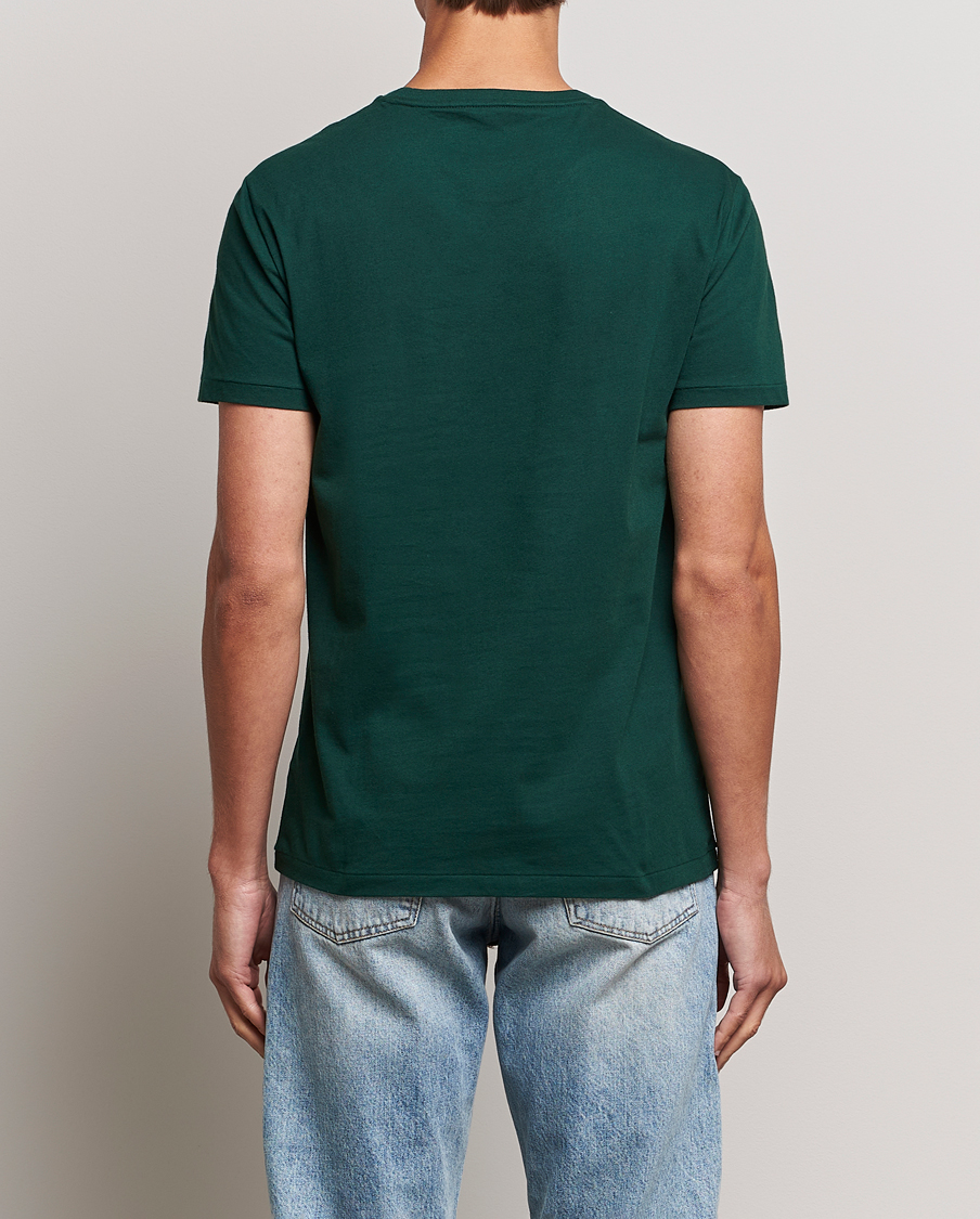 Herre | T-Shirts | Polo Ralph Lauren | Crew Neck T-Shirt Hunt Club Green