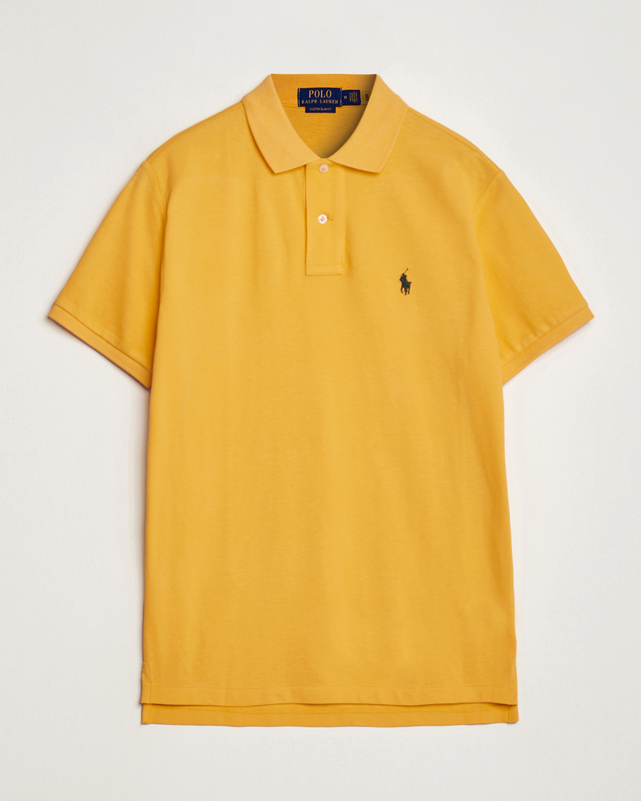 Herre | Polotrøjer | Polo Ralph Lauren | Custom Slim Fit Polo Gold Bugle