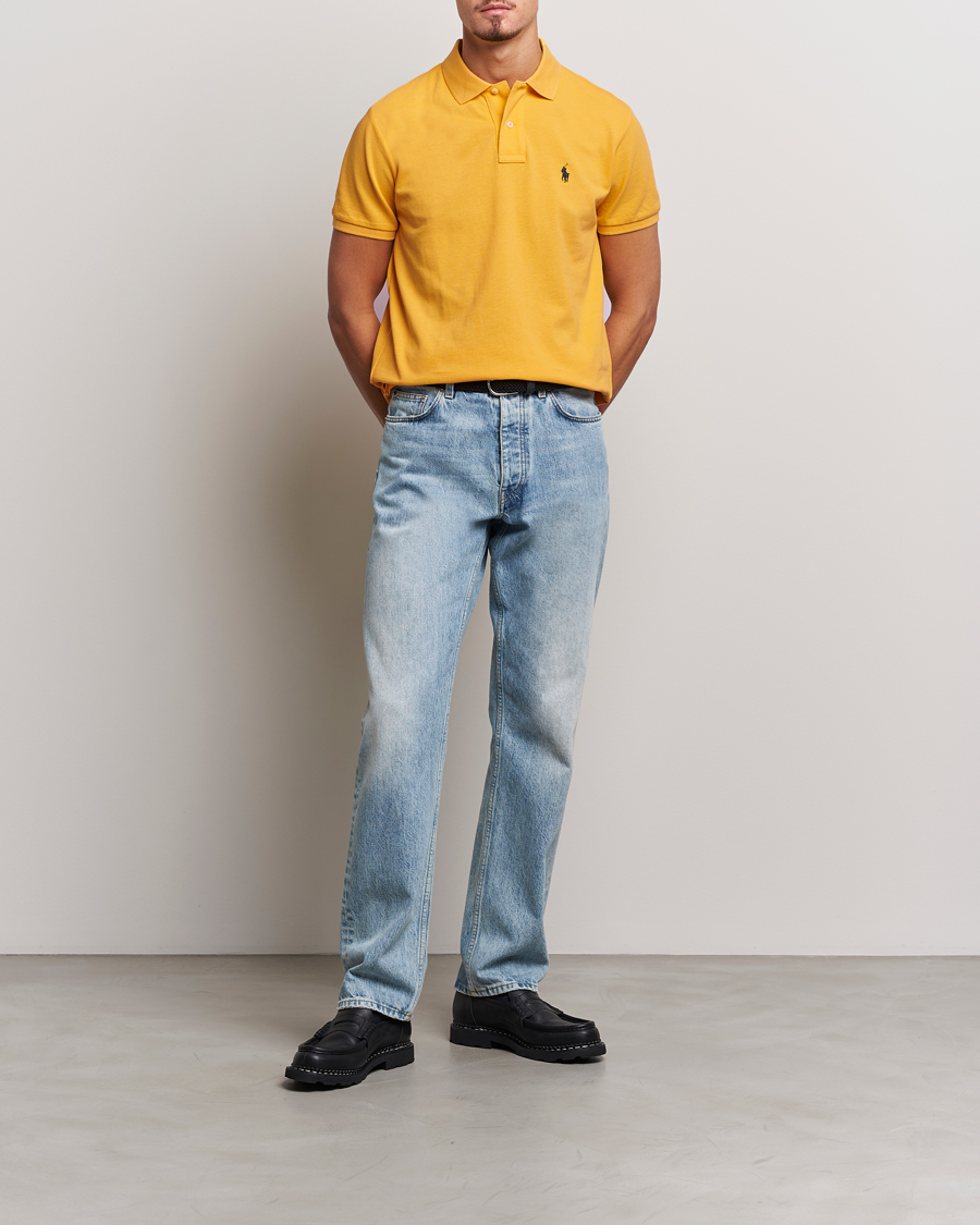 Herre | Polotrøjer | Polo Ralph Lauren | Custom Slim Fit Polo Gold Bugle