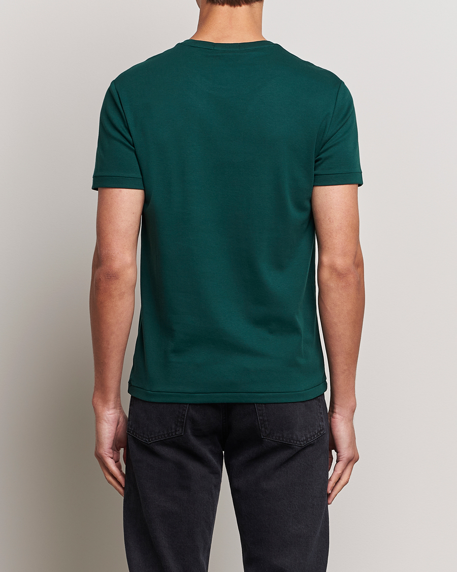 Herre | T-Shirts | Polo Ralph Lauren | Luxury Pima Cotton Crew Neck T-Shirt Hunt Club Green