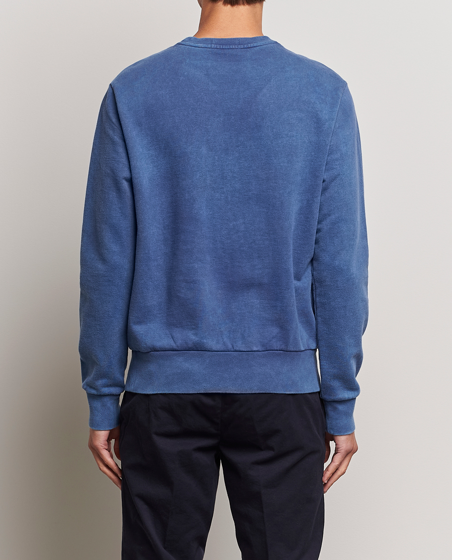 Herre | Trøjer | Polo Ralph Lauren | Loopback Terry Crew Neck Sweatshirt Light Navy