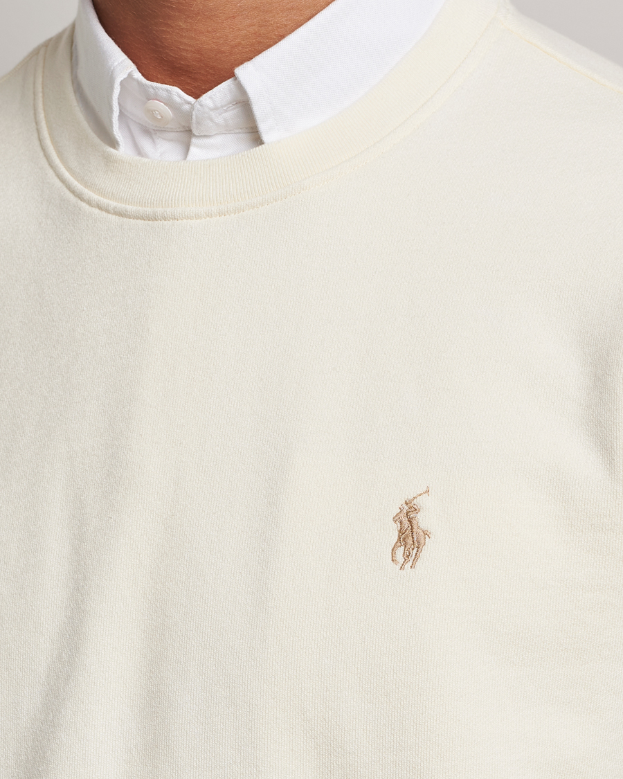 Herre | Trøjer | Polo Ralph Lauren | Loopback Terry Sweatshirt Clubhouse Cream
