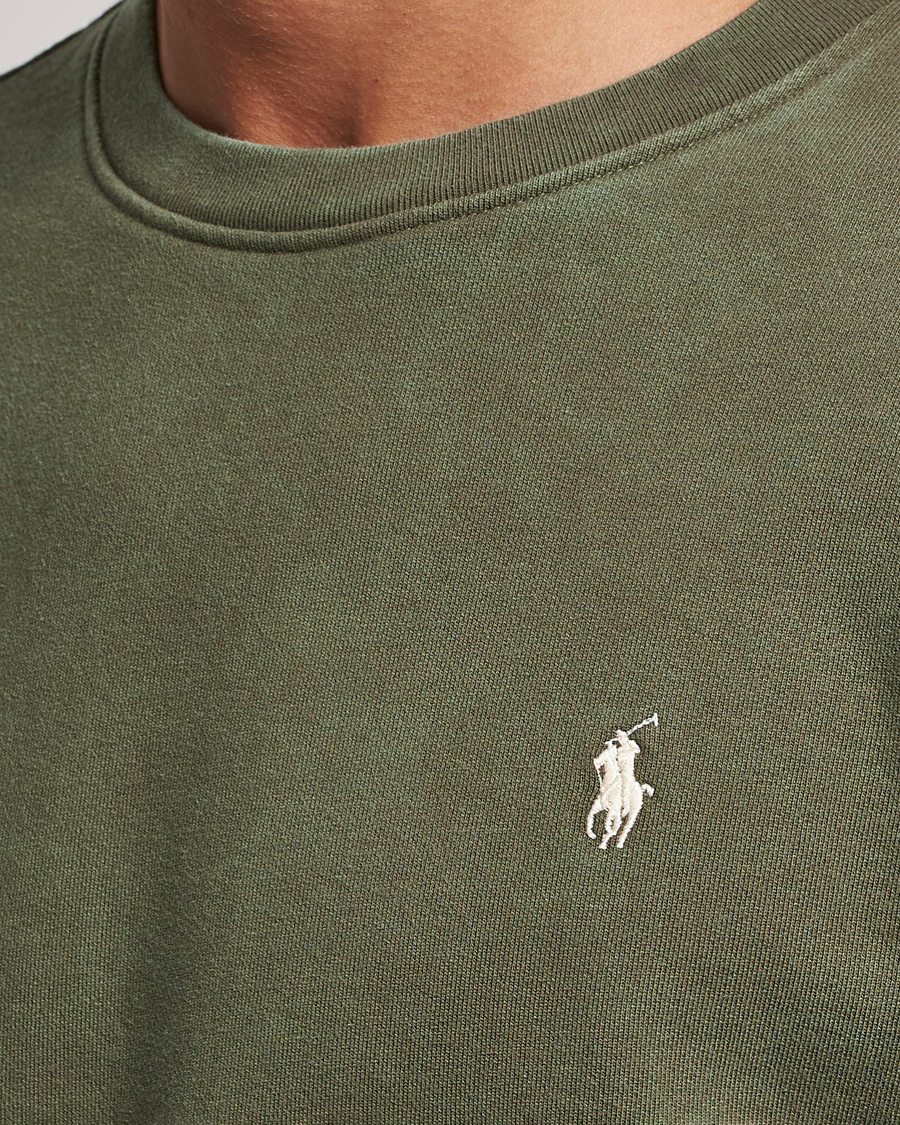 Herre | Trøjer | Polo Ralph Lauren | Loopback Terry Crew Neck Sweatshirt Defender Green