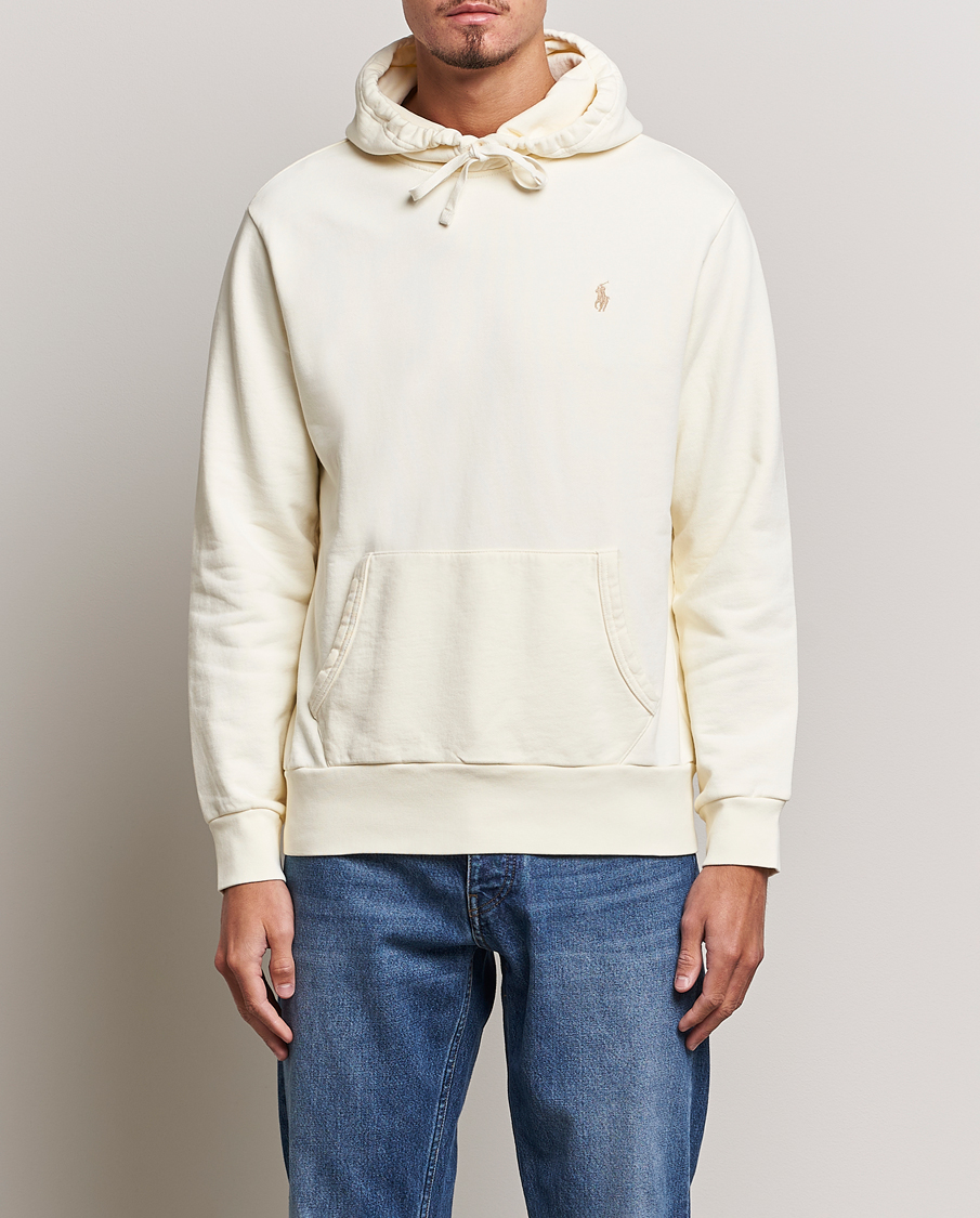 Herre | Hættetrøjer | Polo Ralph Lauren | Loopback Terry Hoodie Clubhouse Cream