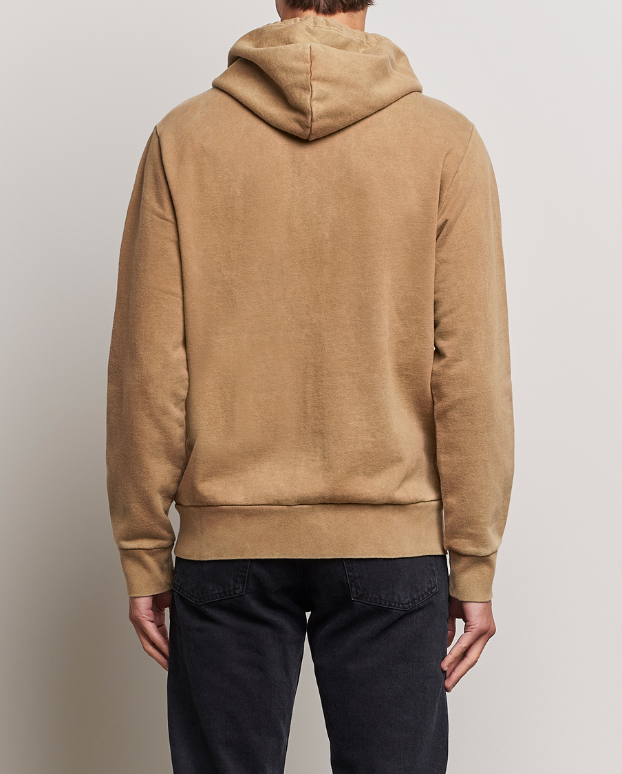 Herre | Trøjer | Polo Ralph Lauren | Loopback Full Zip Hoodie Rustic Tan