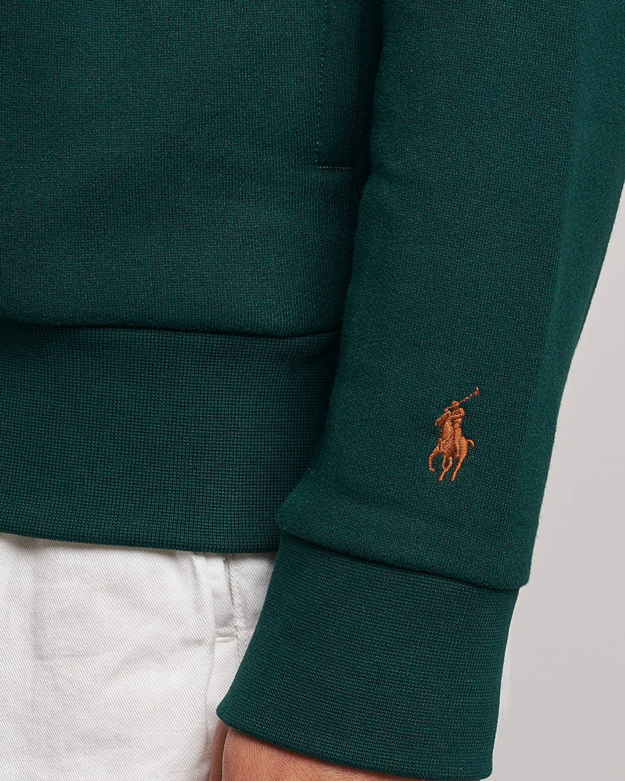 Herre | Trøjer | Polo Ralph Lauren | RL Fleece Logo Hoodie Hunt Club Green