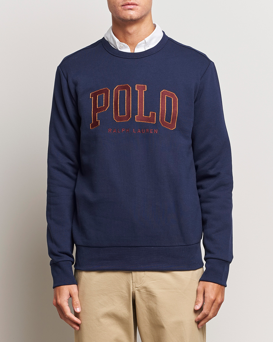 Herre | Trøjer | Polo Ralph Lauren | RL Fleece Logo Sweatshirt Cruise Navy