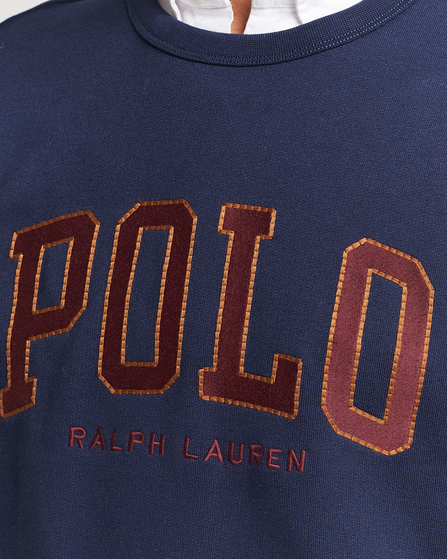 Herre | Trøjer | Polo Ralph Lauren | RL Fleece Logo Sweatshirt Cruise Navy