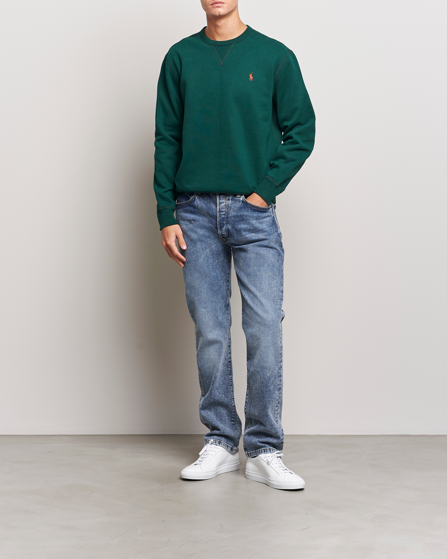 Herre | Trøjer | Polo Ralph Lauren | Crew Neck Sweatshirt Hunt Club Green