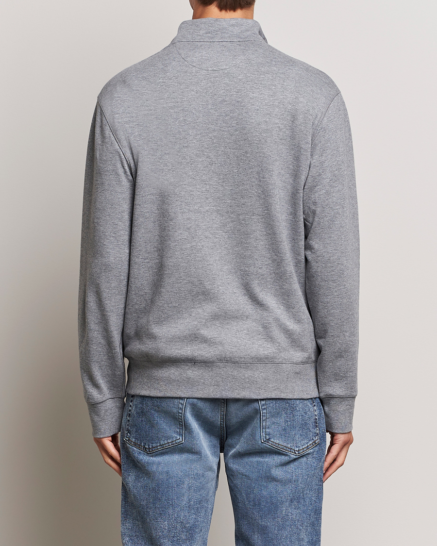 Herre | Trøjer | Polo Ralph Lauren | Tech Double Knit Half Zip Steel Heather