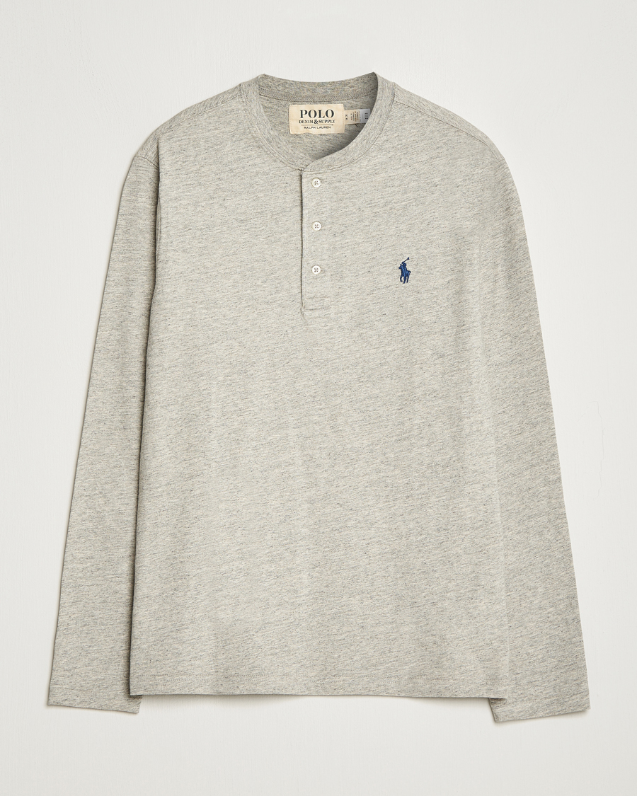 Herre | Trøjer | Polo Ralph Lauren | Slub Jersey Henley Loft Heather