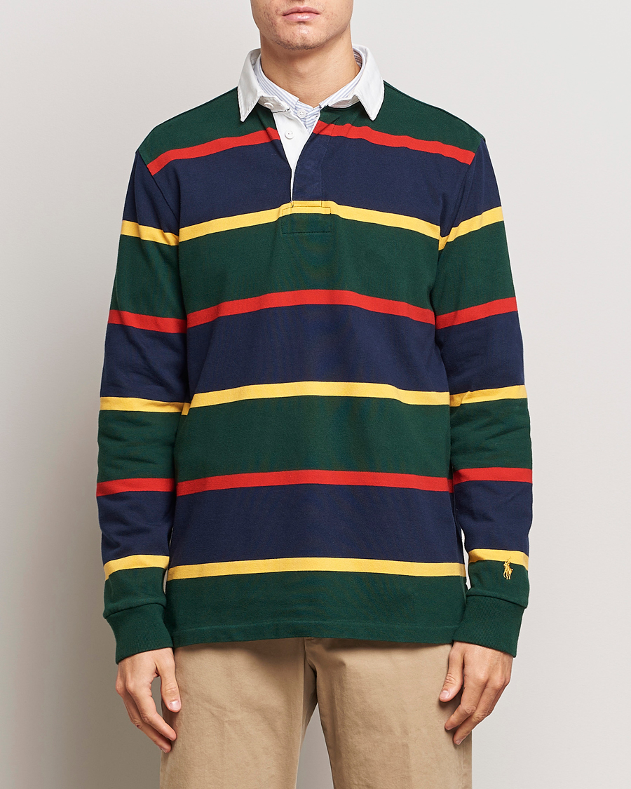 Herre | Tøj | Polo Ralph Lauren | Jersey Striped Heavy Rugger Multi