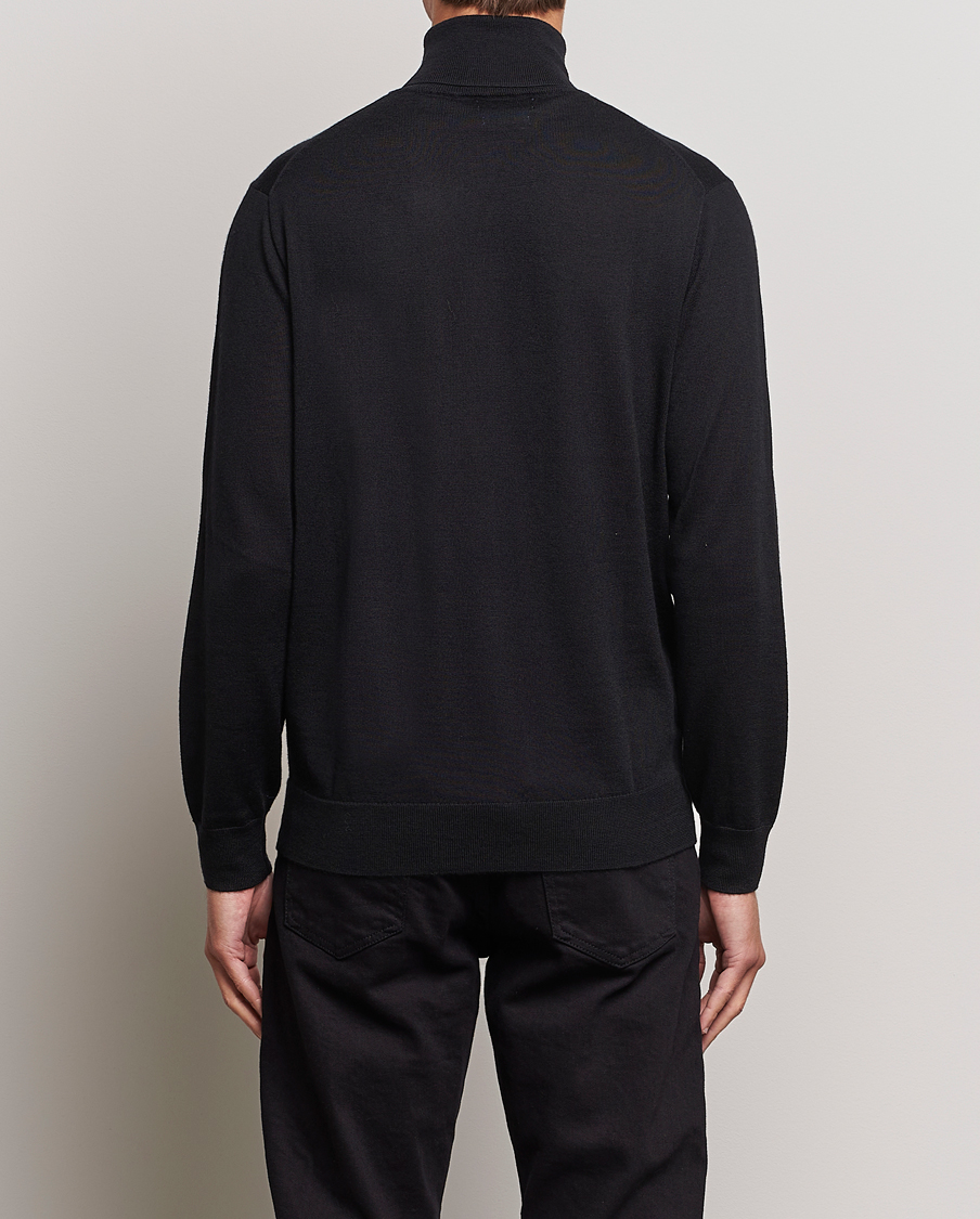 Herre | Trøjer | Polo Ralph Lauren | Merino Knitted Rollneck Black